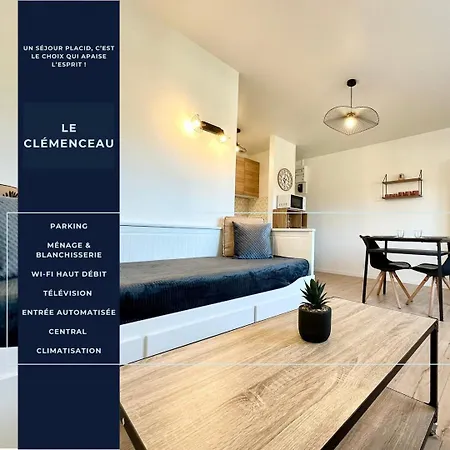 Le Clemenceau - Parking Prive - Fibre & Clim Appartement